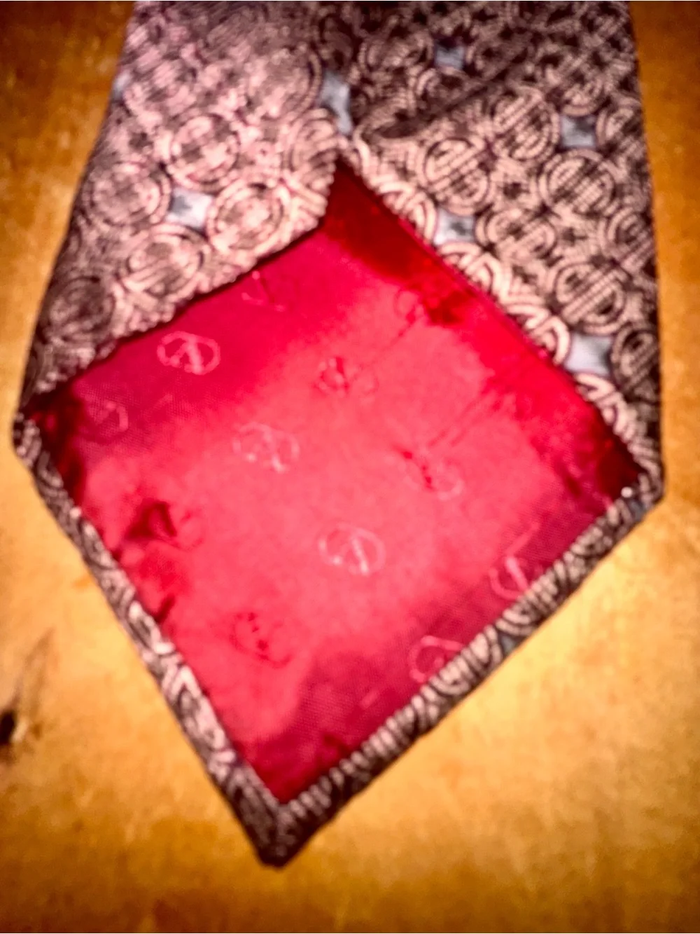 Valentino silk tie